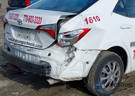 2016 Toyota Corolla L z USA, uszkodzony, nr VIN 2T1BURHE6GC735115